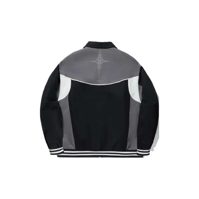 LiNing Puffer Jacket Men's Black Gray-1