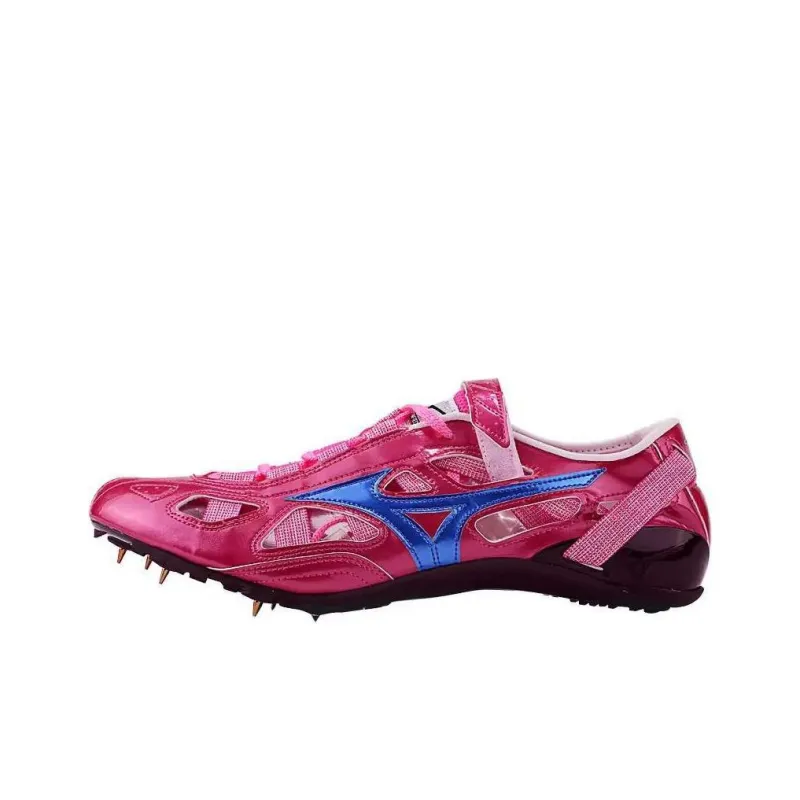 Mizuno Cushioning Wear-Resistant Low-Top Running Shoes Unisex Pink-0