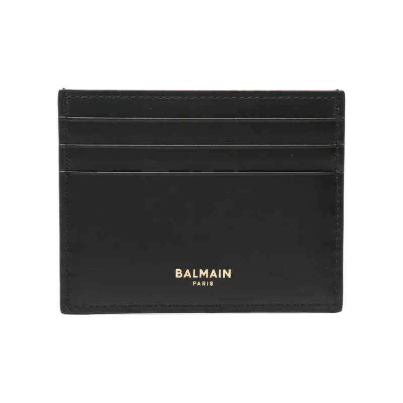 BALMAIN Logo Plaque Cardholder-1