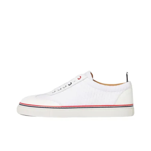 THOM BROWNE Skateboard Shoes Women's Low-Top White