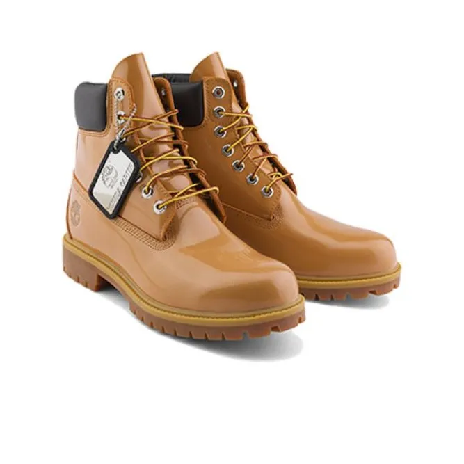 Timberland X Veneda Carter 6 Inch Boots 'Wheat Patent Leather'-1