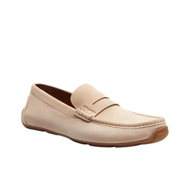 COACH Loafers Men Beige-3