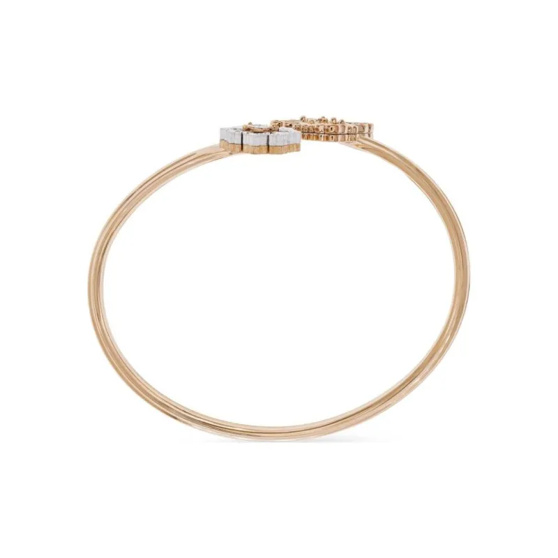 BUCCELLATI Rose Gold, White Gold, Onyx, Diamond Wristbands Unisex-3