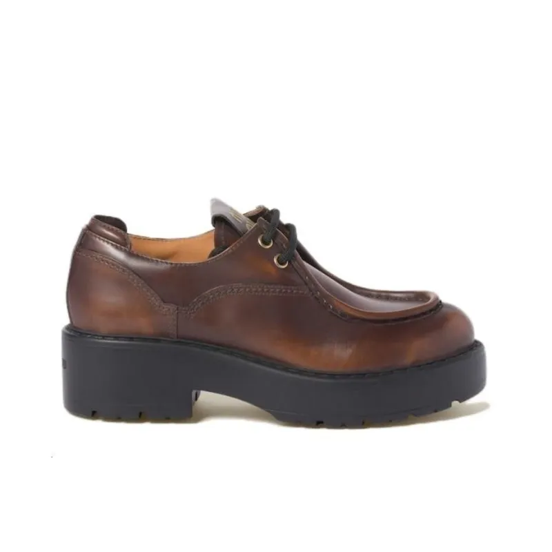 MIU MIU Loafers 5.5cm Women's Brown-1