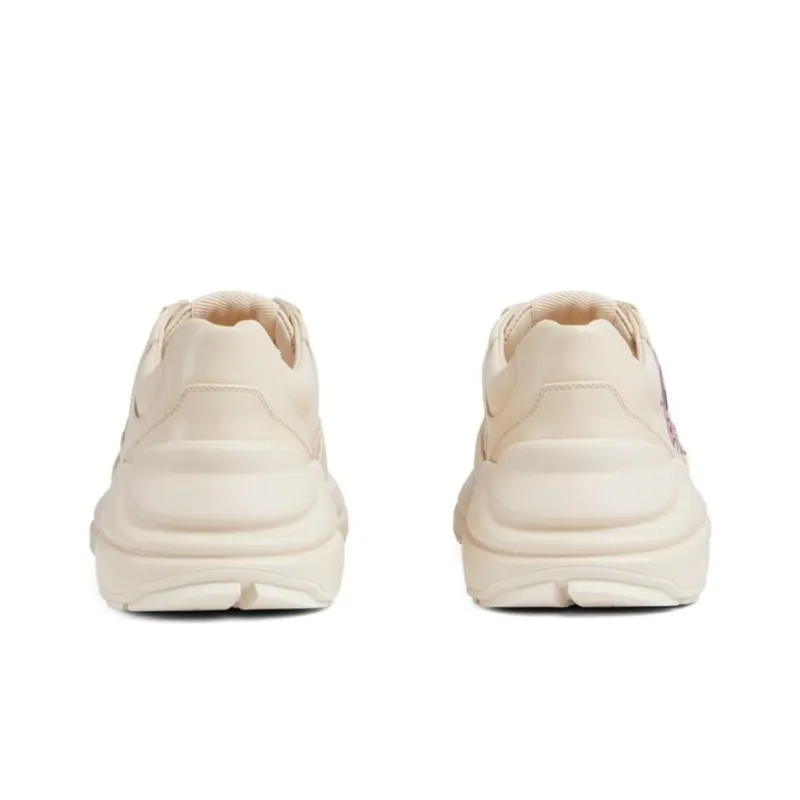GUCCI Low Top Casual Shoes Women's Beige-5
