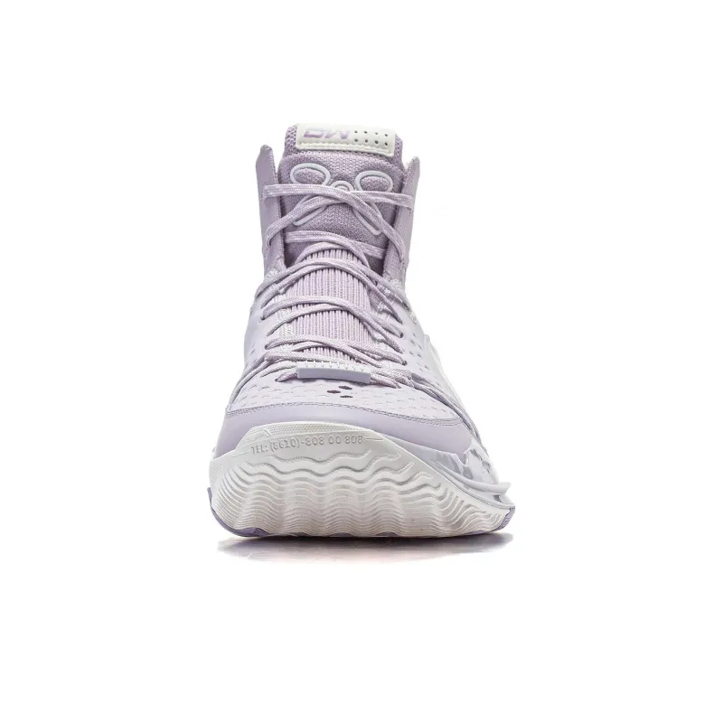 LiNing Wade 808 III Ultra V2 'Team Cushioning Wear Resistant High Top Basketball Shoes Men's Purple-3