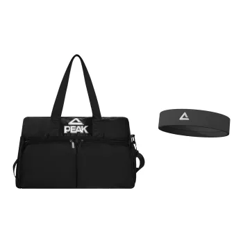 PEAK Polyester Backpack Hair Band Travel Bag Handbag Regular Unisex