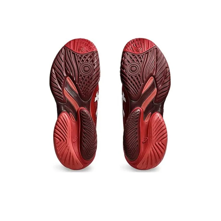 Asics Court Ff 3 Novak Cranberry White-5