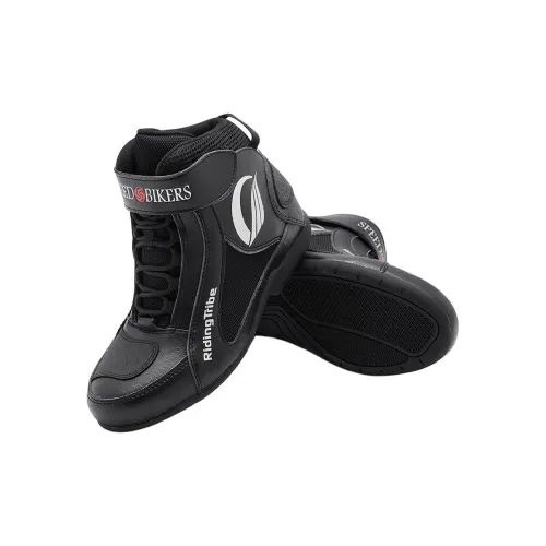 VOERH Motorcycle Shoes Unisex A005  Black