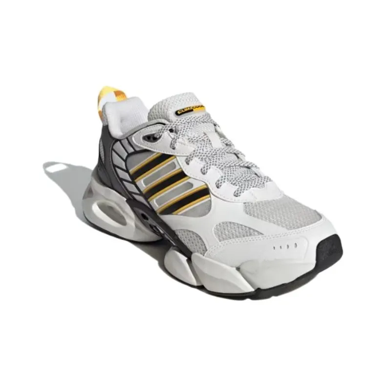 Adidas CLIMACOOL VENTO 3.0 Low Top Casual Running Shoes Unisex White Black Yellow-2
