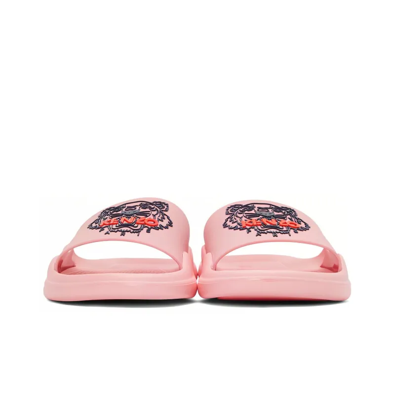 KENZO Rubber Sole Antibacterial Slide Slippers Women's Pink-3