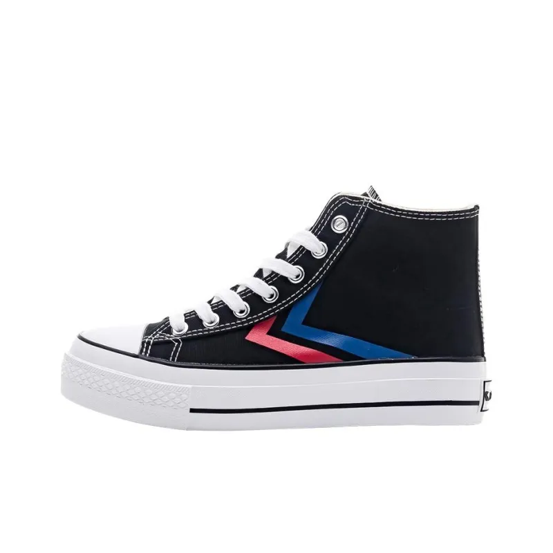 Feiyue Wear resistant And Lightweight High Top Canvas Shoes Women's-3