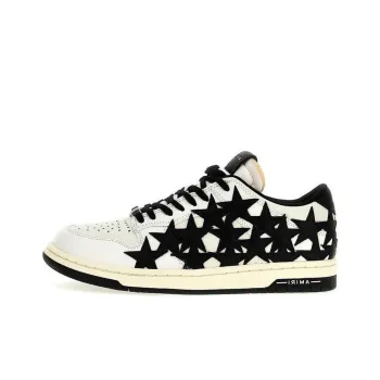 AMIRI Low Top Skateboard Shoes Women's White Black
