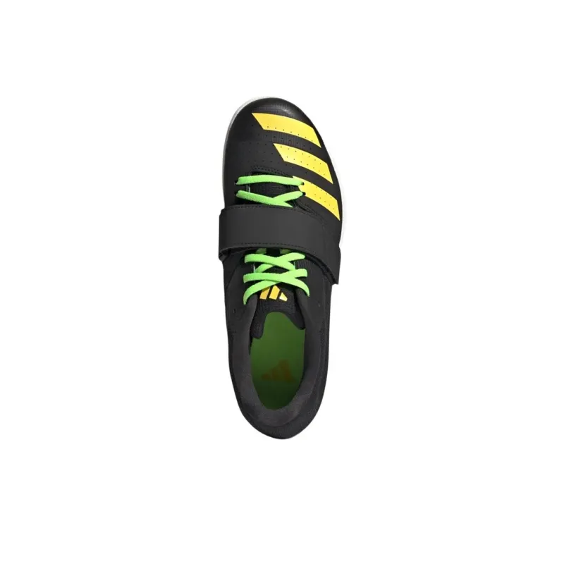 Adidas JUMPSTAR Cushioning Anti-Slip And Wear-Resistant Low-Top Casual Running Shoes Unisex Black Yellow-1