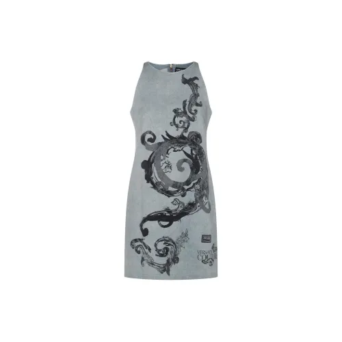 VERSACE JEANS Dress Women's Gray