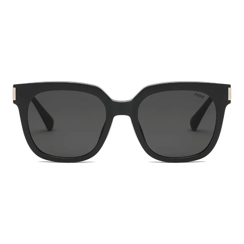 Prsr Plate And Metal Round Sunglasses Unisex-7