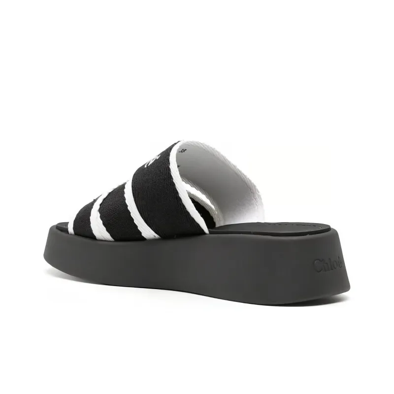 Chloé Mila Logo-print Slides-2
