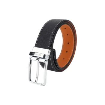SEPTWOLVES Casual Pin Buckle For Middle-Aged Business Leather Belts Men's