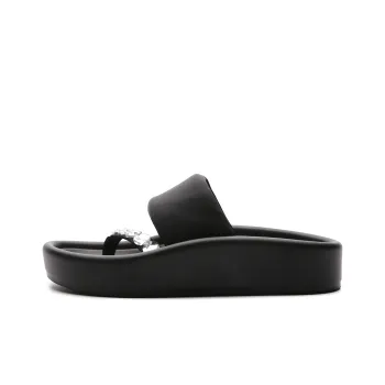 STELLA WEISZ Slide Slippers Women's Black