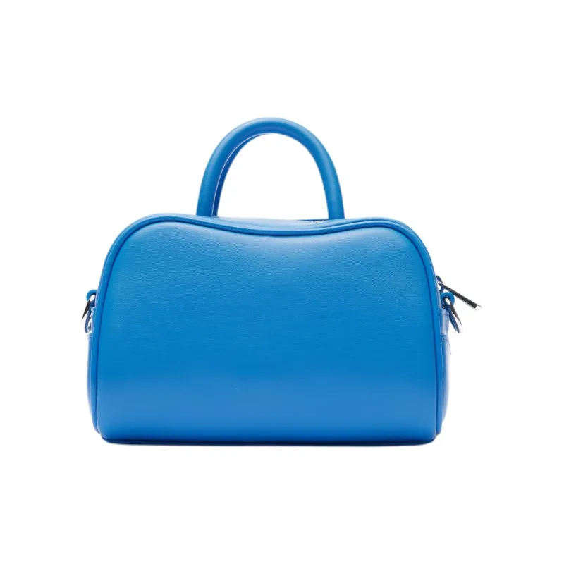 LACOSTE PU Shoulder Bag, Crossbody Bag, Handbag Trumpets Women's Blue-2