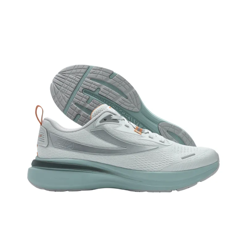 FILA NUVOLE Shock Absorbers Slip Resistant Breathable Low Top Running Shoes Men's Fading Blue-1