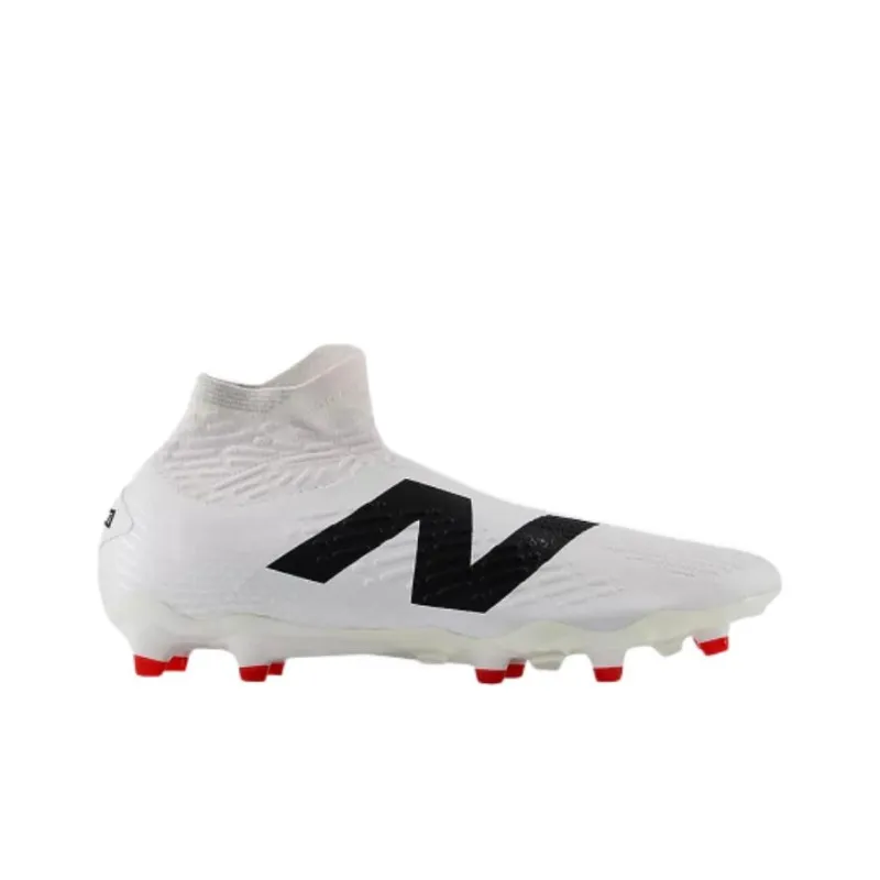 New Balance Tekela V4 FG Firm Ground Cushioning, Wear Resistant Soccer Shoes Men's White-1