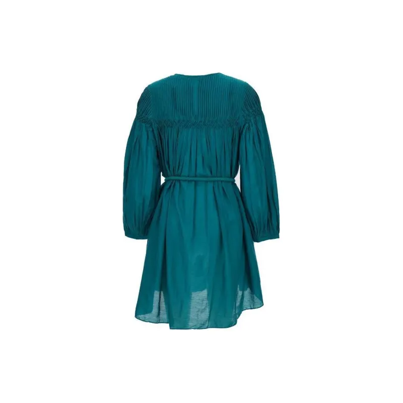 ISABEL MARANT ETOILE Adeliani Pleat Detailed Midi Dress-1