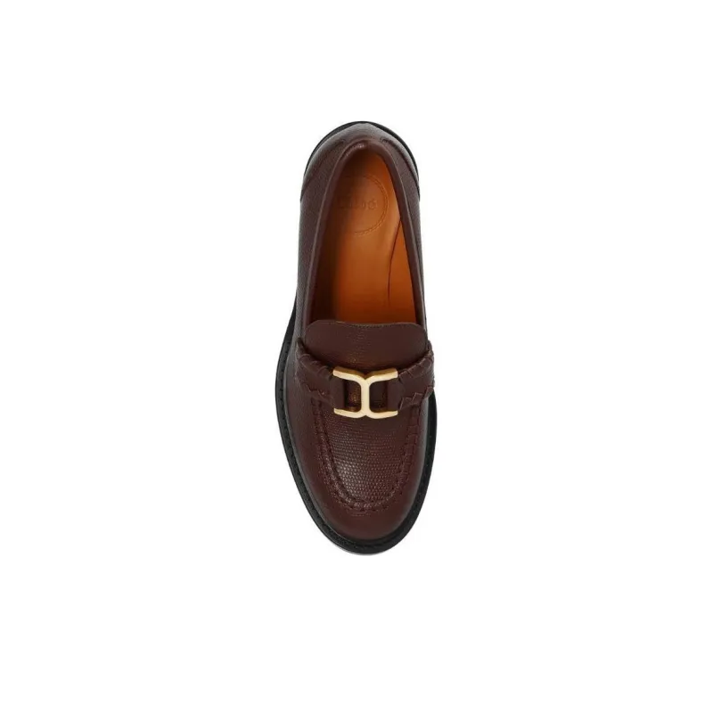 Chloé Marcie 60mm Leather Loafers Women's-4