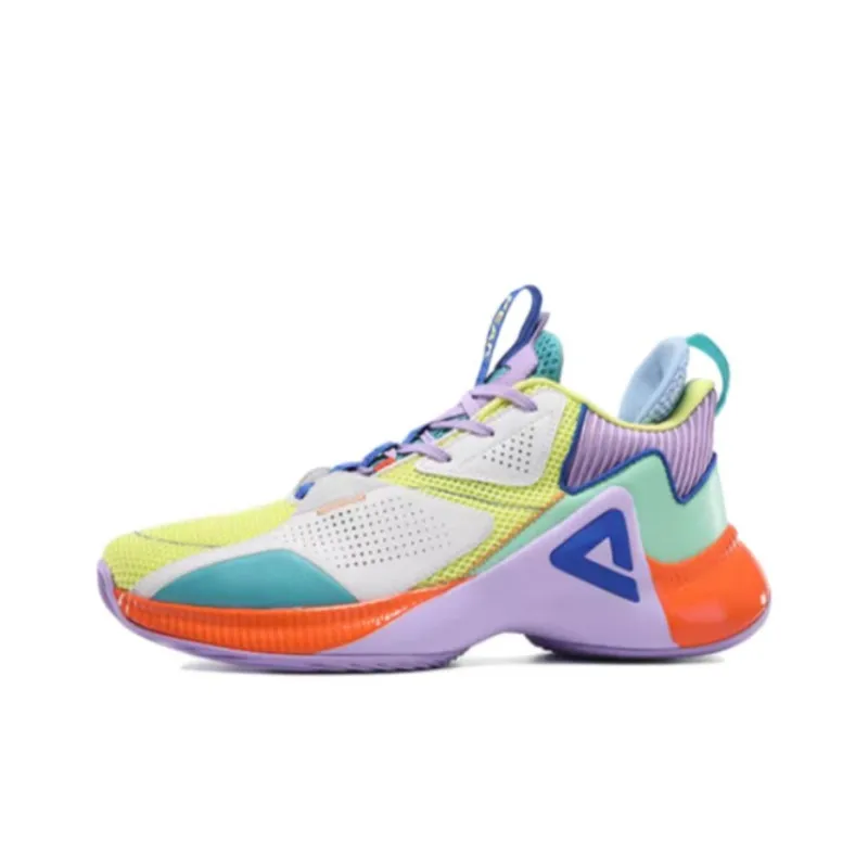 PEAK Cushioning Wear-Resistant Mid-Top Basketball Shoes Men's-0
