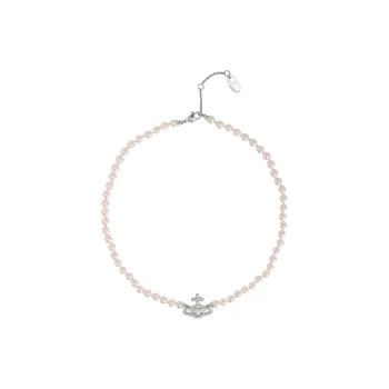 Vivienne Westwood Mini Bas Relief Pearl Necklace