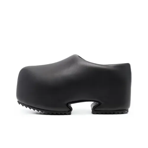 Yume Yume Almond-toe Faux-leather Platform Clogs