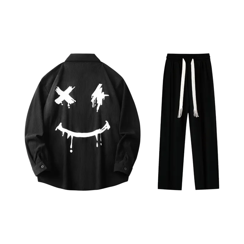 LA'T.WEEKEND Shirt Matching Set Unisex-1