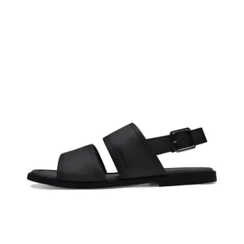 COACH One Strap Sandals Men's Black