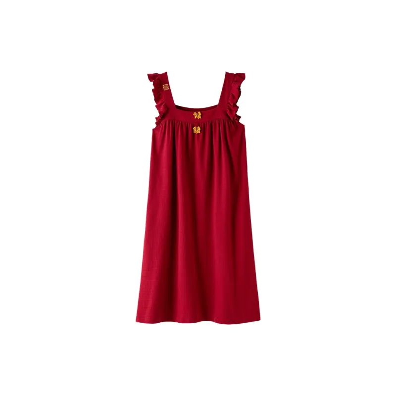 DAMOS·LOVE Nightgown Women's Red-0