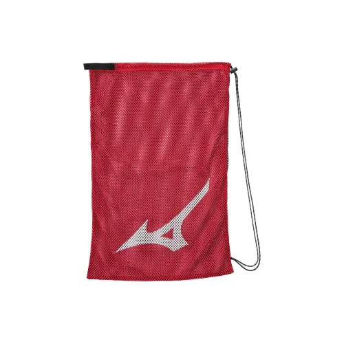 Mizuno Polyester Storage Bag Large Size Unisex Red & Black