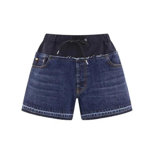 Sacai Denim Shorts Women's Blue