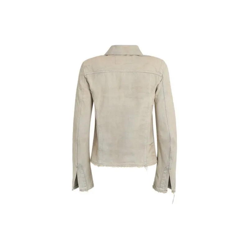 DIESEL De Bonny S1 Frayed Edge Denim Jacket-1