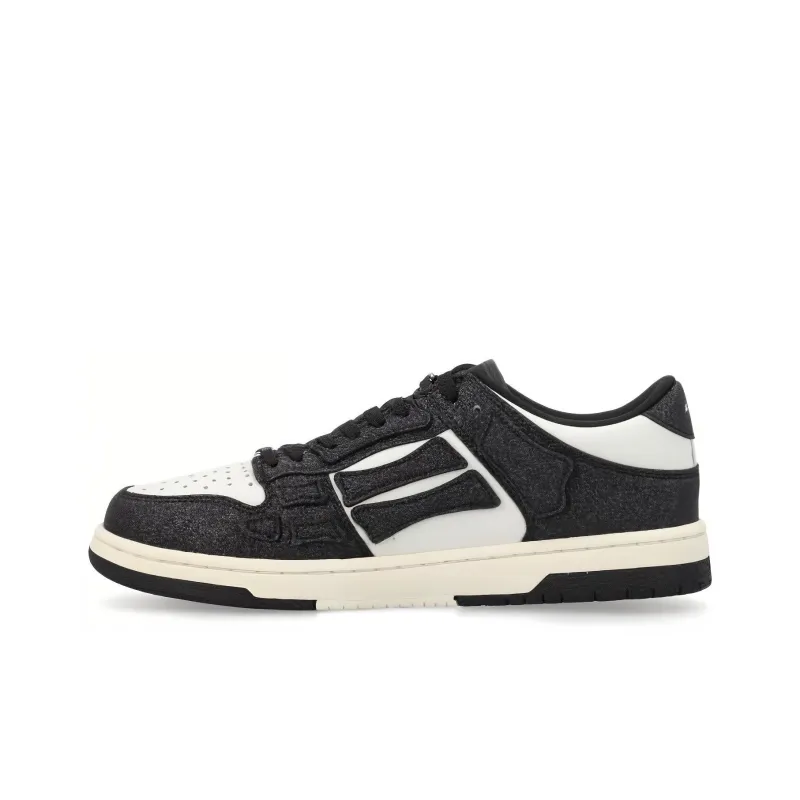 AMIRI Shimmer Skel Leather Sneakers-0