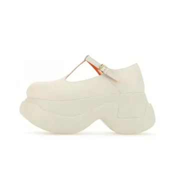 MARNI Low-Top Platform Shoes Women's White