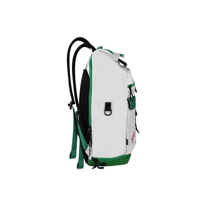 LiNing CBA Collection Polyester Backpack Unisex White Green-1