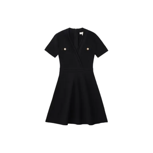 MICHAEL KORS Short-Sleeved Dresses Women's Black