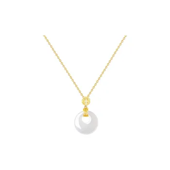 Asia Star Chalcedony Necklaces Women's