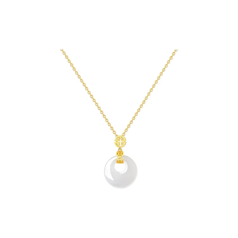 Asia Star Chalcedony Necklaces Women's-0