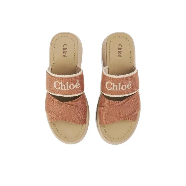 Chloé Mila Slip-On Slides Women's-4