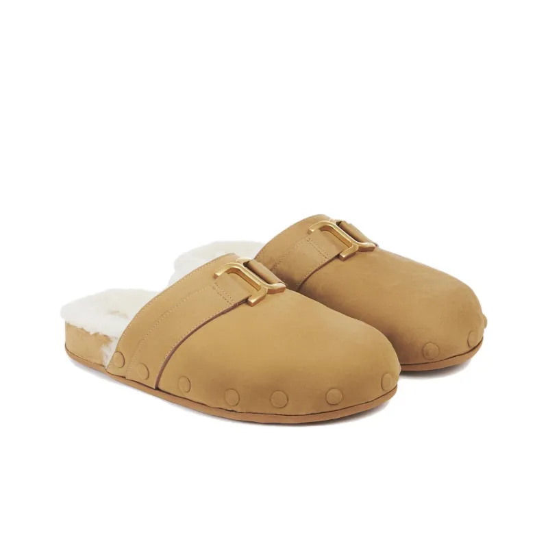 Chloé Marcie Shearling Clog-2