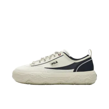FILA ROCK Shoes Anti Slip Wear Resistant Low Top Canvas Shoes Men's Yellow Green
