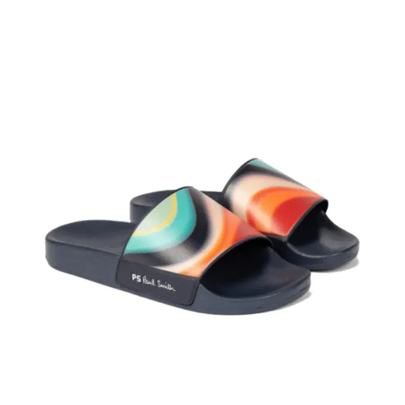 Paul Smith Striped Flat Slides-4