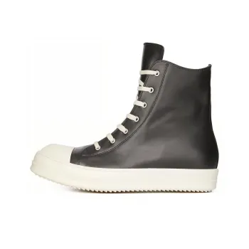 RICK OWENS Lido High Sneaks Black Milk