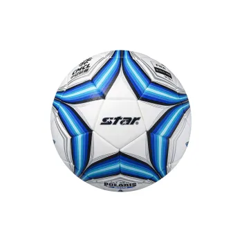 Star Size 5 Ball Soccer PU Seamless Thermal bonding Unisex White Blue