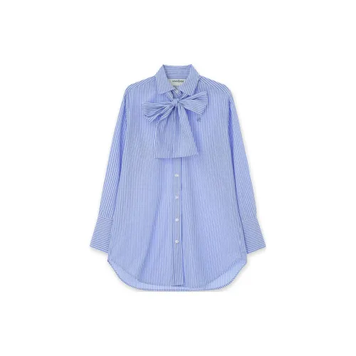 KIMHEKIM Shirts Women's Sky Blue/Heavenly Blue